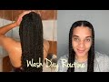 ☀️SUMMER WASH DAY ROUTINE for Length Retention