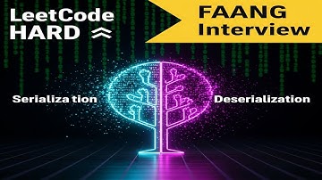 LeetCode Hard: Serialize & Deserialize Binary Tree 🔥 | Crack FAANG DSA Interviews (Google, Meta)