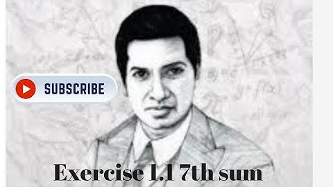 Applications of Matrices and Determinants Exercise 1.1 7th sum