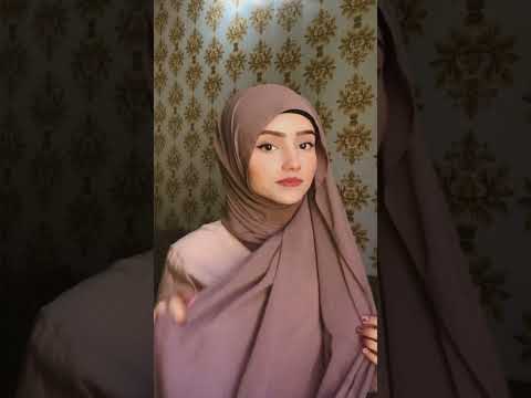 Easy and Elegant Chiffon Hijab Scarf Tutorial | How to Style a Chiffon Hijab