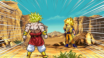 SSF2 Mods: Goku Vs. Broly (Story)