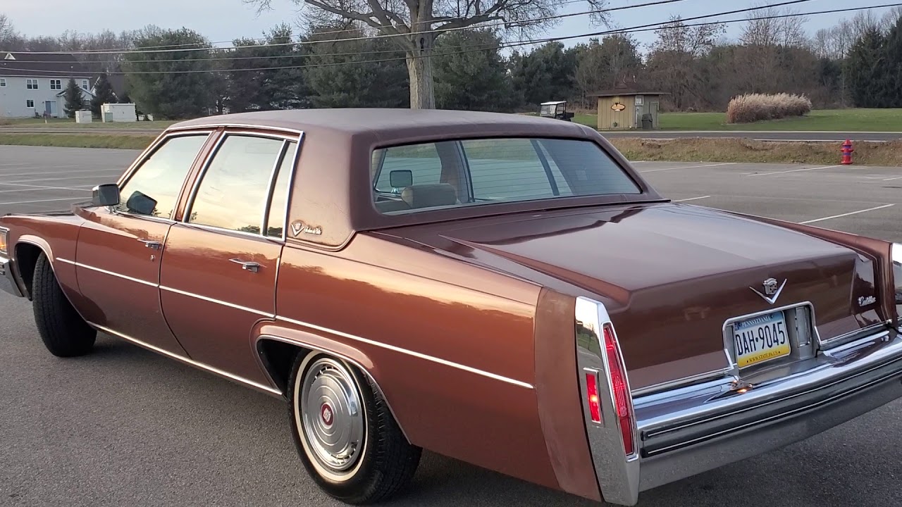 1978 Cadillac Sedan deVille 20k original miles walkaround YouTube