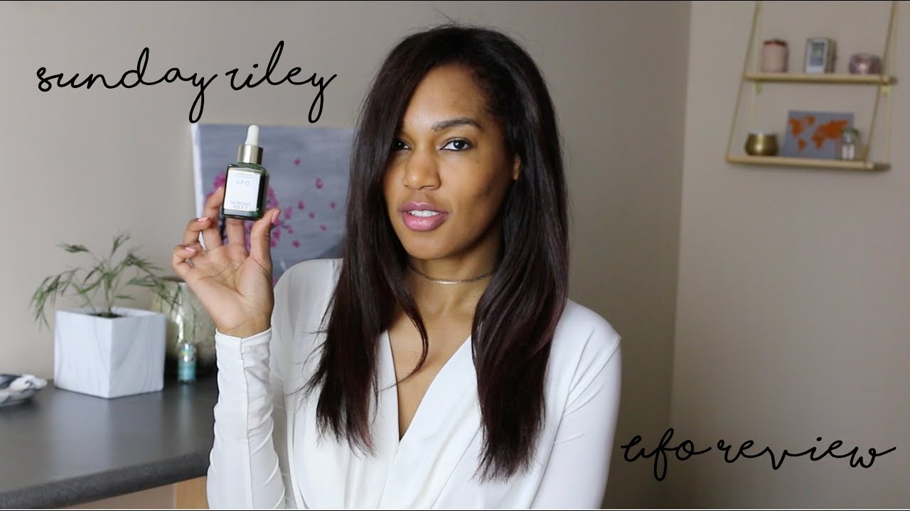 UP YOUR NIGHTTIME ROUTINE | Sunday Riley UFO Face Serum Review ◌ alishainc
