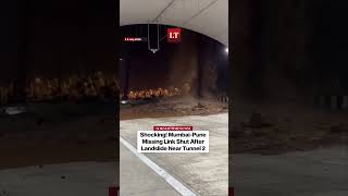 A pillar slab allegedly collapsed near Missing Link tunnel 2 due to landslide: Reports