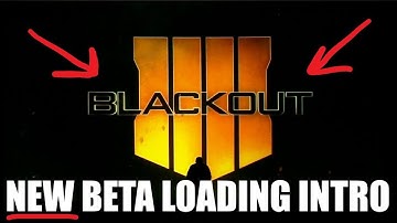 Blackout Beta New Loading Screen!!!! (Black Ops 4)
