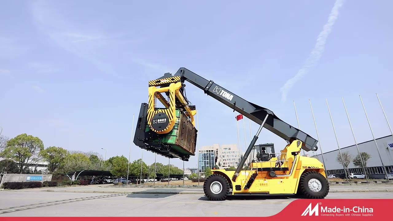 Transform Your Material Handling with TONA’s Container Rotary Spreader!