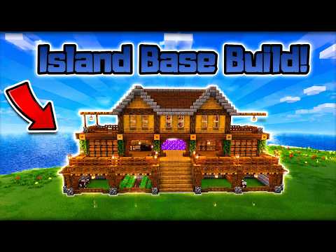 I Built the ULTIMATE Island Base on Coral SMP!