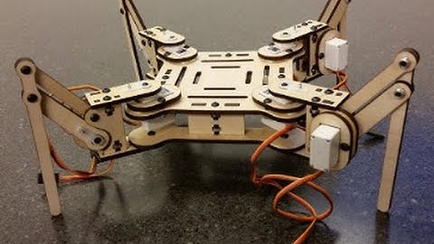 Meped Mini Quadruped Robot Deluxe Kit - Assembly