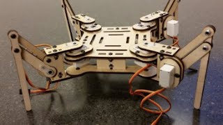 Meped Mini Quadruped Robot Deluxe Kit - Assembly