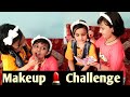 Makeup 💄challenge | @learnwithpriyanshi VS @learnwithpari | Sister's Fun Challenge 😍😍