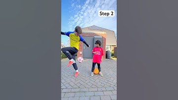 BABY RONALDO LEARNS VIRAL FOOTBALL SKILL!!