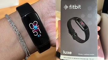 FITBIT LUXE BLACK WATCH REVIEW QUICK GUIDE START AND UNBOXING