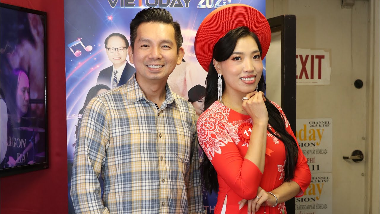 Bộ áo dài gây tranh cãi vì “làm ban nhạc chìm” @VieToday thí sinh MyDuyen Hello Vietnam