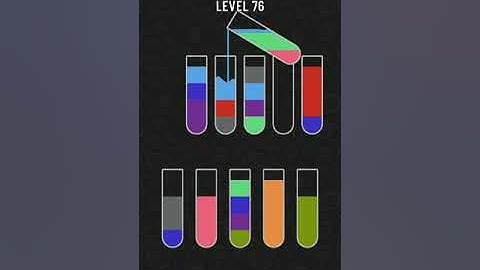 Water Sort Puzzle Level 76 | Level 76