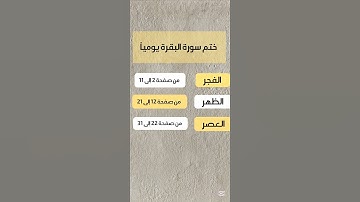 ختم سورة البقرة يومياً #القرآن #اكسبلور #quran #quotes #قرآن #سورة_البقرة #المصحف #تلاوة #لايك