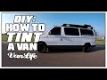 How to Tint Your Van -DIY Window Tint Training-VanLife