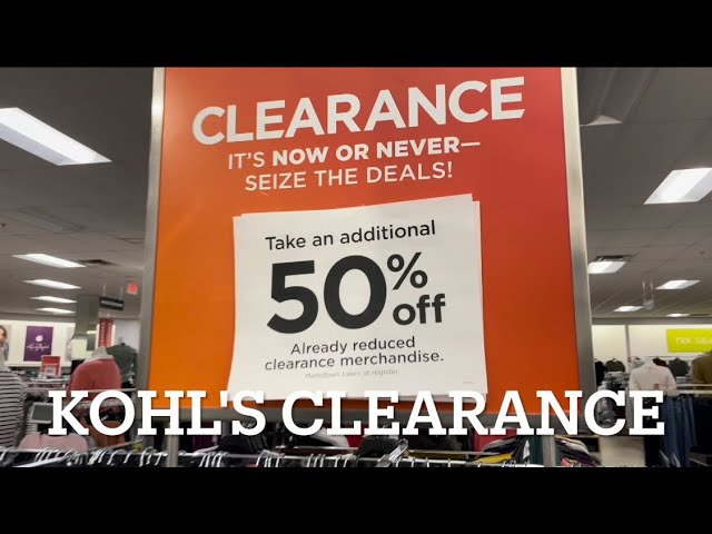 Last Day! Find Lots of Great Clearance at Kohl's - Up to 85% Off - Mile  High on the Cheap