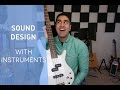 Sound Design with Instruments - Using a Bass Guitar for Sound Effects!