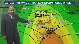 Hurricane Ian update: Potential effects in South Carolina