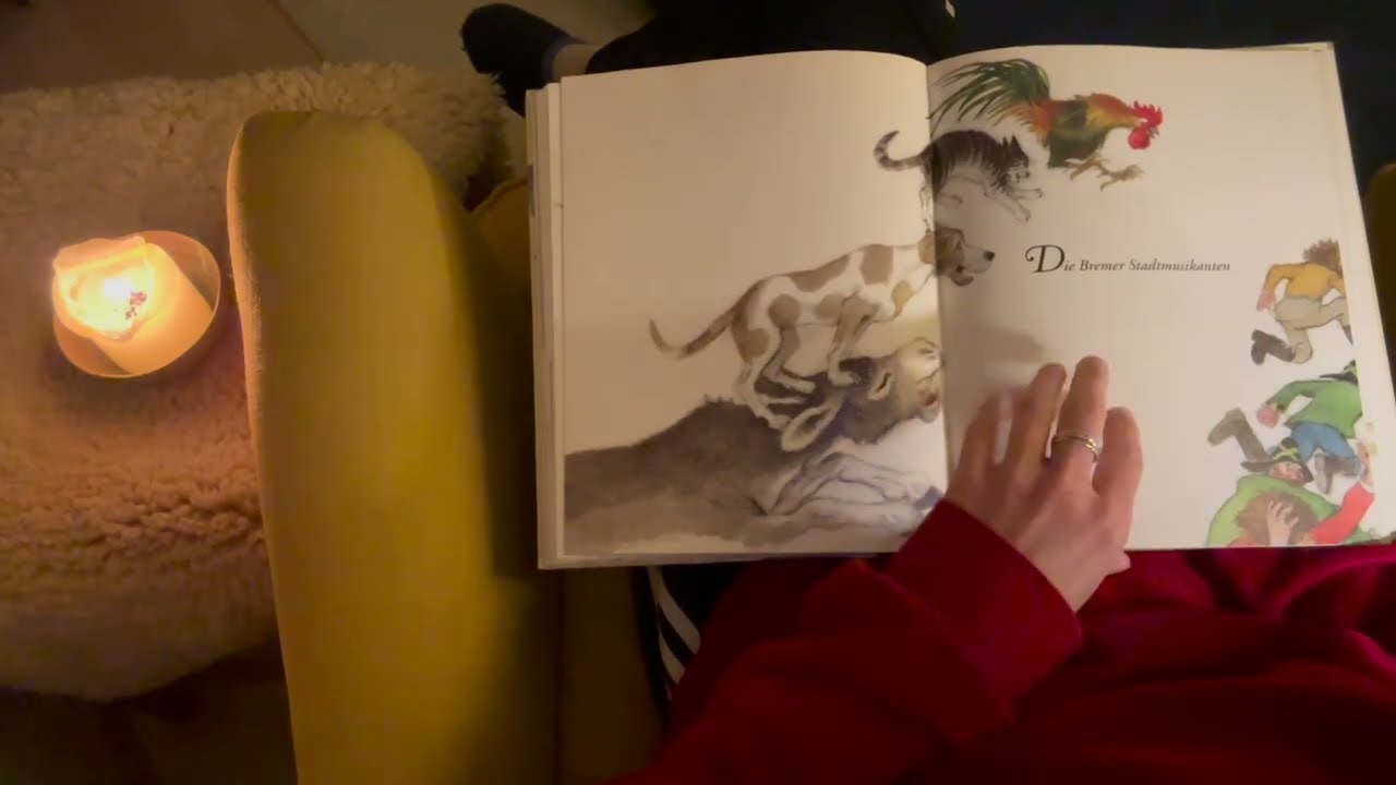 ASMR Märchenstunde🏰👠🐺✨ I geflüsterte Gutenachtgeschichte 🌙🕯️🌌