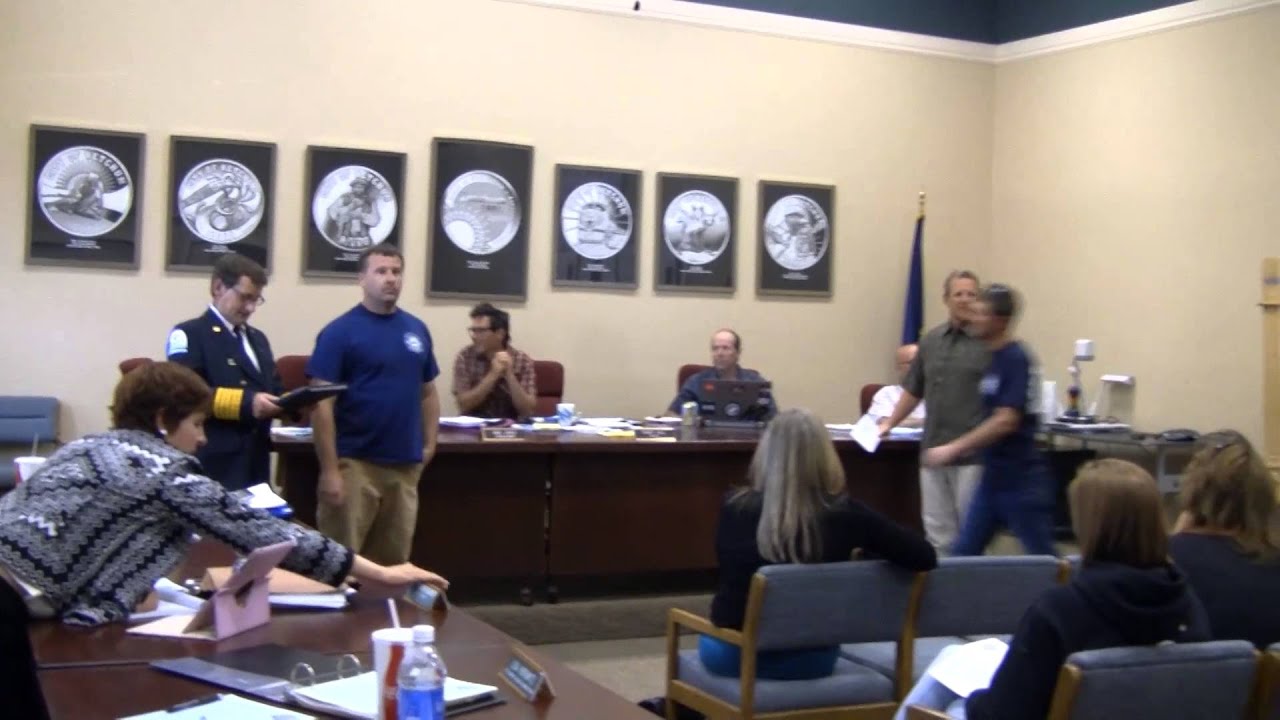 Keystone Eye Mayor Randy Hall Swears In Seven New Volunteer