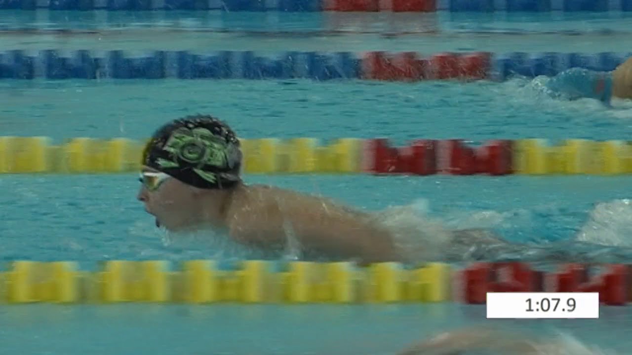  35 1   Men 100 m Butterfly   Ranomi Cup 2018  Zwemmen