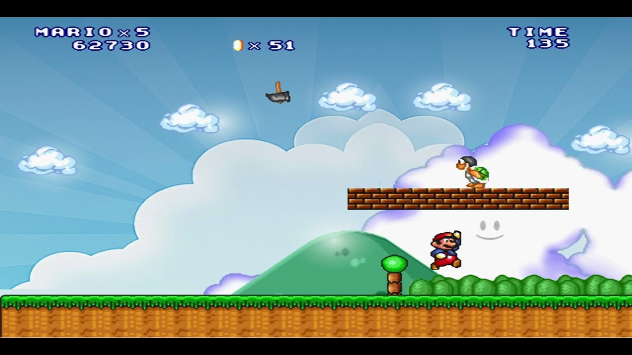 Super Mario Forever 6.0 - World 2 Hammer battle