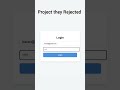 Why did google and Microsoft reject my project? #webdevelopment #javascript #programming #google