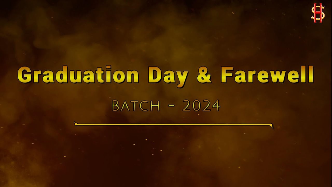 Bidding Farewell to Grade XII Students with a heartfelt Graduation ...