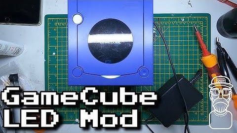 GameCube LED Mod