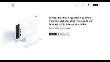 Letterpad Intro - A blogging platform
