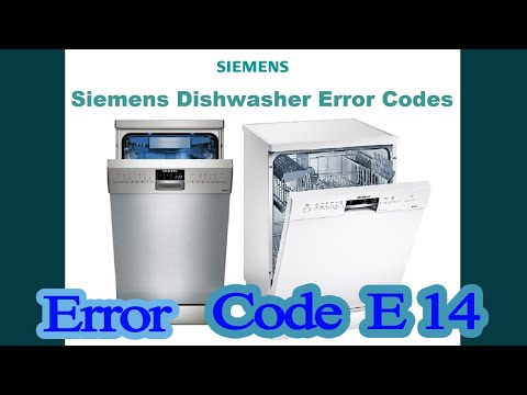 e14 siemens dishwasher