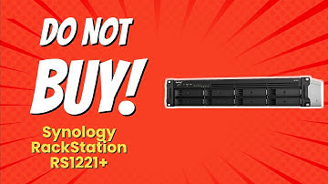STOP! 🛑 Synology RackStation RS1221+ | 6 Reasons NOT to Buy! 💔