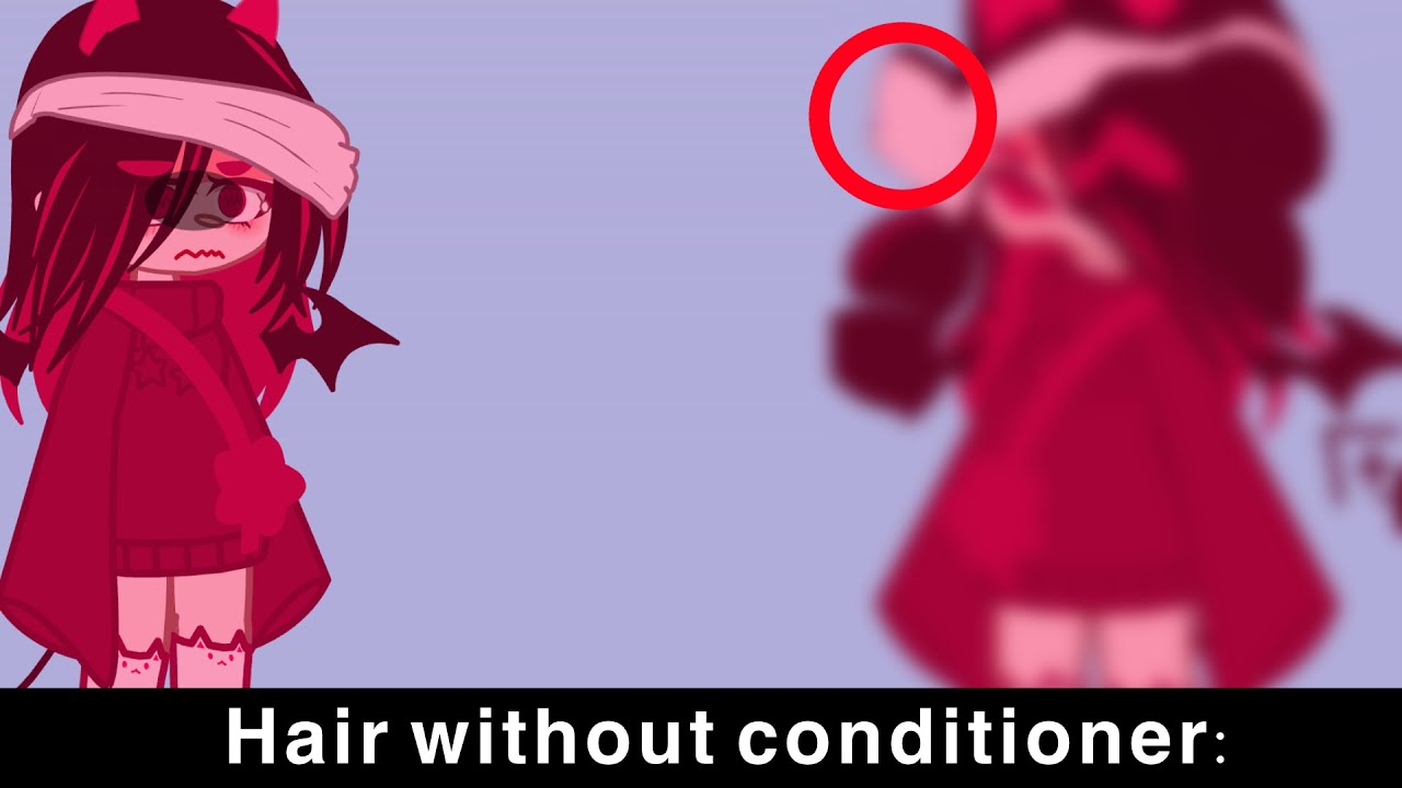 Hair with conditioner vs. Hair without conditioner 🤭 YouTube