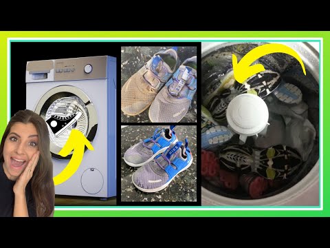 Vídeo: Você pode colocar cadarços na máquina de lavar?