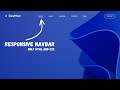 Responsive Navbar Design Using HTML & CSS | Step-by-Step Tutorial