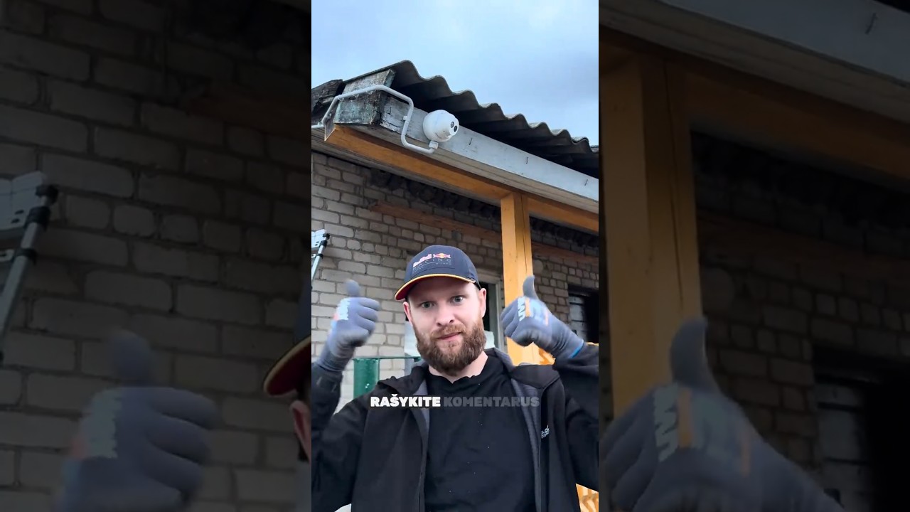 Šita kamera nuo dabar daro sargo darbą 