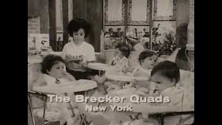 Beech-Nut - Baby Food - The Brecker Quads Feeding - Vintage Commercial - 1950s - 1960s