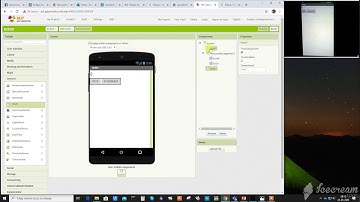 MIT App Inventor using Button, Label, TextBox and Clock