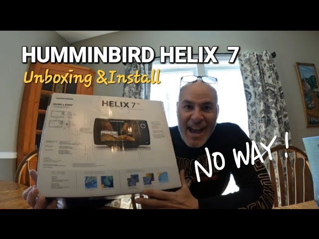 Installing Humminbird Helix 7 Tracker Pro Guide 