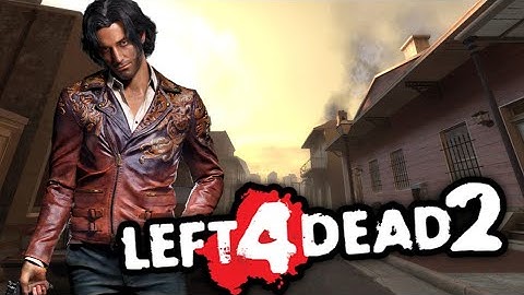 Luis the last man on earth escape from the city| Left 4 Dead 2 Indonesia