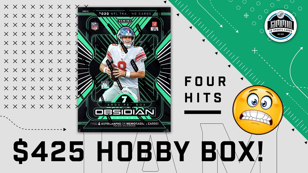 2020 Panini Obsidian Football Hobby Box Break | $425 Box!!!