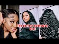 Effortless MELTED lace frontal install with the perfect CRIMPS FT. Hermosa hair