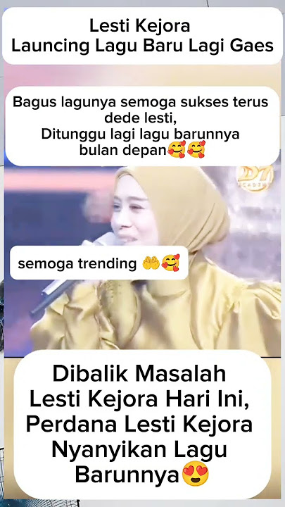 Lesti kejora lounching lagu baru 'Ada yang Punya' #lestikejora #rizkybillar #trending #shorts #feed