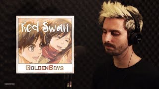 Attack on Titan - &quot;Red Swan&quot; (Season 3 Opening FULL) - YOSHIKI feat. HYDE | ENGLISH ver | GoldenBoys