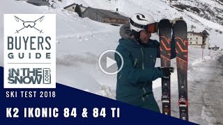 K2 Ikonic 85ti 177cm バインディング付き K2 iKonic 85 Ti 2016 review - Snow Magazine