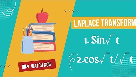 Find L{sin √t} and L{cos√t/√t} InTelugu|@SKPtelugututorial