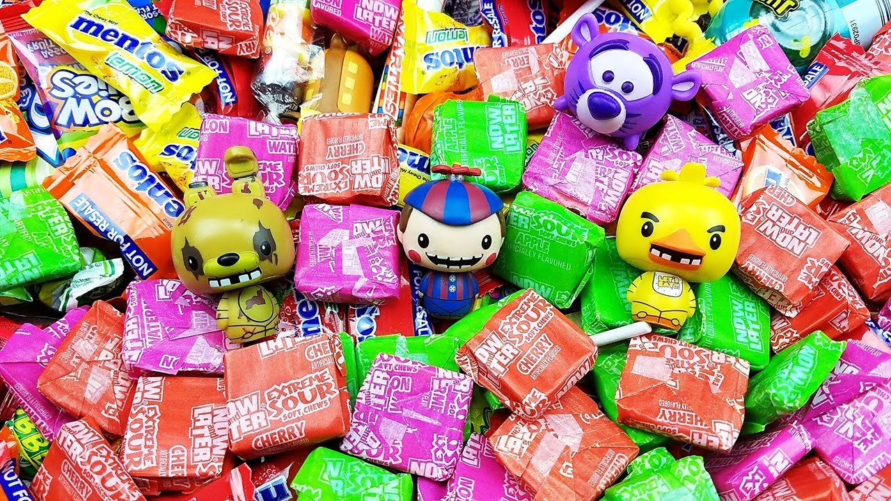 LEARN COLORS with A lot of New Candy YouTube