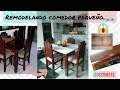 REMODELACION DE UN COMEDOR PEQUEÑO ❣️✌🏻🙏🏻/CAMBIO EXTREMO ✨☺️