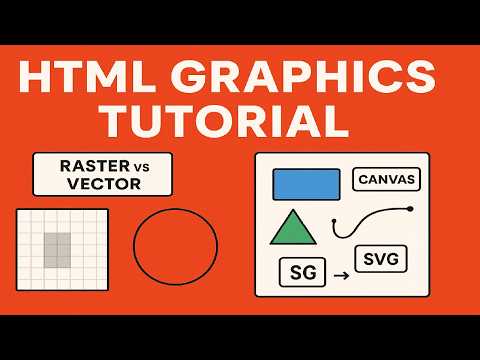 Part 16: HTML Graphics Tutorial with Canvas and SVG | Extended Version